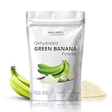 MANUBOLU Grüne Bananen Pulver 500g (XXL) | 100% Naturrein & Zuckerfrei |...