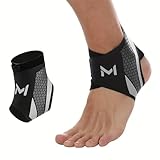 Sprunggelenkbandage, Professionelle Fußbandage Einstellbar & Flexibel, Unisex...