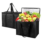 Faltbare Kühltasche - 30L Kühlbox, Groß faltbar Kühlkorb, Isoliertasche,...