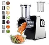 Elektrische Käsereibe für Blockkäse, elektrischer Käsereiber mit 7...