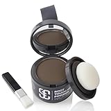 Ansatzpuder, Haar-Concealer Haarverdichtung für Frauen und Männer, Haaransatz...