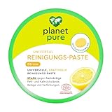 Planet Pure Universal Reinigungs-Paste Zitrone - gegen Fett- und...