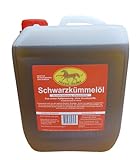 Horse-Direkt 5 L Premium Schwarzkümmelöl für Pferde und Hunde Kanister...