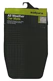 Sakura SS3349 Universal-Gummimatten für die Vorderseite, Schwarz, 1 Paar
