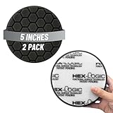Chemical Guys Hex-Logic BUFX116HEX502 Quantum Polierpad, 14 cm, Schwarz, 2...