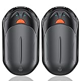 Handwärmer Elektrisch 2 Pack, OUTJUT Handwärmer Wiederaufladbar 6000mAh...