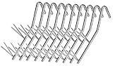 10 Stück Räucherhaken Doppel V-Spitze 17cm Fisch Smoking Hooks Stainless Steel