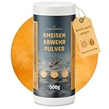 Ameisen Abwehr Pulver – 500g – Sofortwirkung gegen Ameisen, Asseln, Käfer...