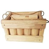 Number Kubb Smite Timber Toss Game Stick Wurfspiel aus Hartholz (mit Holzkiste,...