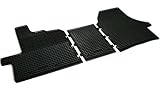 Gummi Fußmatten Set, 4teilig, Gummifußmatten Gummimatten Matten