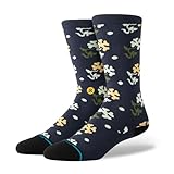 Stance Unisex-Erwachsene Pop End Crew, Marineblau, Large