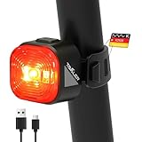 Tavaler Fahrrad Rücklicht LED | StVZO zugelassenes Rücklicht Fahrrad | USB-C...