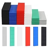 Abstandshalter Kunststoff 80 Stück 28 x 100 mm Verglasungsklötze Set, 1-6 mm...