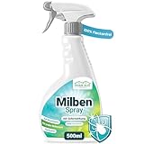 HomeBugProtect Milbenspray 500ml - Anti Milben Spray gegen Hausstaubmilben,...