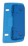 WEDO Taschenlocher 2-Loch Pocket Punch 8 cm mit Papierführung und...