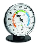 TFA Dostmann Präzisions Thermo-Hygrometer,45.2033 , zur Raumklimakontrolle,...