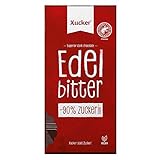 Xucker Edelbitter Schokolade mit Xylit - Vegane Edelbitter Schokolade ohne...