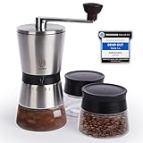ODWS Kaffeemühle Manuell | coffee grinder mit Keramikmahlwerk | kaffeemühle...