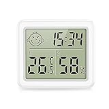 Brifit Digital Thermometer Hygrometer, Tragbares Hygrometer Innen mit hohen...