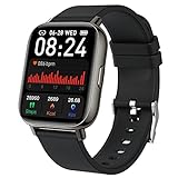 Smartwatch Herren Damen, 2022 Fitnessuhr 1.69' Smart Watch Fitness Tracker Uhr...