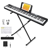 Donner Piano Keyboard 88 Tasten, Einsteiger Digital Keyboard Piano...