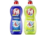 PRIL Original-Set 1x Limette & 1x Original, Handgeschirrspülmittel-Set mit...