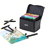 SOSINYA 80 Farbstift Graffiti Farbstifte, Melarqt, Permanentmarker, 80 Farben...