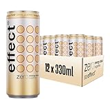 effect Energy Drink ZERO SUGAR – Tray mit 12 x 330 ml Energy Dosen Einweg,...