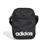 adidas Unisex LINEAR Organizer, Black/White, One Size