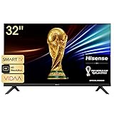 Hisense 32A4EG (32 Zoll) Fernseher, HD Ready - Smart TV, Triple Tuner DVB-T2 /...