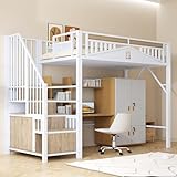 Kinderbett Etagenbett 90x200, Hochbett Hausbett mit...