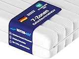 Betten-ABC - Matratze (KSP-500) - 90x200 cm (H3) - 7-Zonen Matratze aus...
