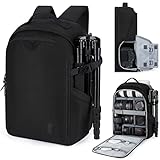 bagsmart Kamerarucksack, DSLR SLR kameratasche Passend für 15,6-Zoll Laptops,...