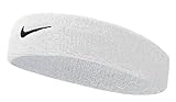 Nike Unisex Erwachsene Swoosh Headband/Stirnband, Weiß (White/Black),...