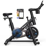 MERACH Heimtrainer Fahrrad, Hometrainer Fahrrad mit Herzfrequenzgriff und...