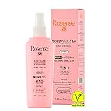 Rosense Rosenwasser Spray – feuchtigkeitsspendendes Gesichtswasser-Spray zur...