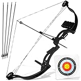 BOWRILLA® Pfeil und Bogen Kinder Set | Compound Bogen Set | Einsteigerbogen |...