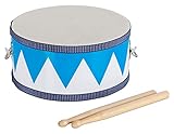 Classic Cantabile Kindertrommel aus Holz - Musikinstrument zum Trommeln und...