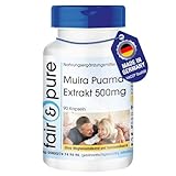 Fair & Pure® - Muira Puama Kapseln 500mg - 90 Kapseln - 10:1 Extrakt - vegan -...