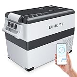 EUHOMY 12V Kompressor Kühlbox 45L, Kühlbox Auto Kompressor mit APP Gesteuert,...