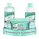 Garnier Fructis Aloe Vera Hair Food Haarpflege Set, mit Multi-Use Maske, Shampoo...