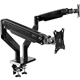 Invision Halterung 2 Monitore für 24-35 Zoll Bildschirme VESA 75mm & 100mm...