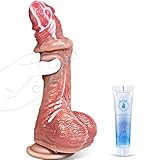 Realistischer Dildo Sex Spielzeug für die Frauen Männer - Silikon Anal Dildos...