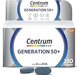 Centrum Generation Multivitamin 50+ Hochwertiges Nahrungsergänzungsmittel mit...