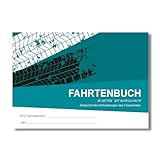 Fahrtenbuch DIN A6 | Finanzamtkonform für PKW | 80 Seiten mit Ausfüllhilfe |...