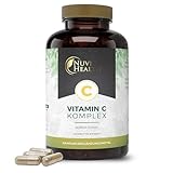Nuvi Health Natürlicher Vitamin C Komplex - 240 Kapseln - Acerola-Extrakt &...
