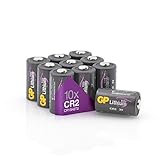 GP Extra CR2 Batterie 3 Volt Lithium (10 Stück Batterie CR2 3V) für...