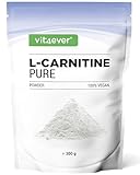 vit4ever L-Carnitin Pure - 300 g reines Pulver ohne Zusätze - 100% L-Carnitin...