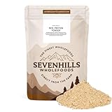 Sevenhills Wholefoods Bio Reisprotein Pulver 1kg - aus braunem Reis – 84%...