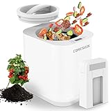 CORESLUX Elektrischer Komposter für Küche, 4L Elektrischer Kompostbehälter,...